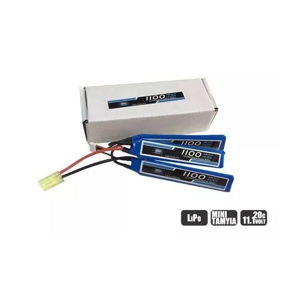 Bateria Lipo 3S 11.1V 1100mah 20C - Leão