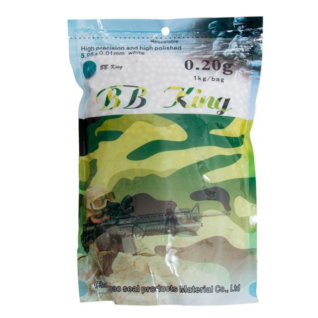 BB King 0.20g 6mm Branca - 5000un