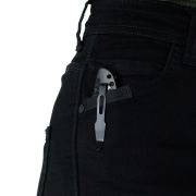 Calça Jeans Feminina Skadi - Preta