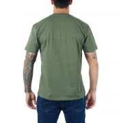 Camiseta Básica Type - Verde Mescla
