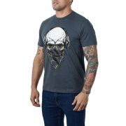 Camiseta Concept Skull - Cinza