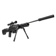 Carabina de Pressão Black Ops Sniper Nitro Gás Ram 5.5mm