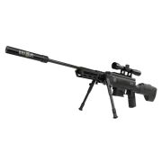 Carabina de Pressão Black Ops Sniper Nitro Gás Ram 5.5mm