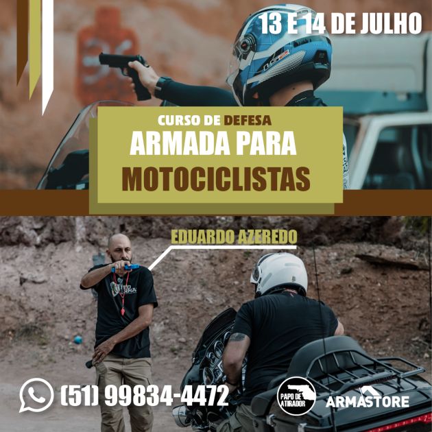 Curso de Defesa Armada para Motociclistas