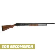 Espingarda Boito BSA 5T 84 Pump Cal 12 Coronha de Madeira - Oxidada ou Natural