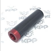 Extensor de Cano Carbon 100x28mm Rosca Esquerda - Kpp Airsoft