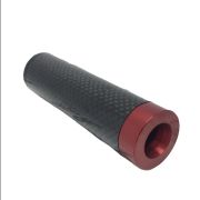 Extensor de Cano Carbon 100x28mm Rosca Esquerda - Kpp Airsoft