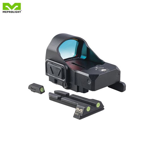 Kit Red Dot com conjunto de mira com Tritium Meprolight