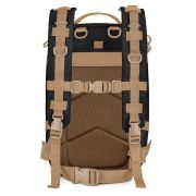 Mochila Assault Coyote Laser Cut - Preta / Coyote