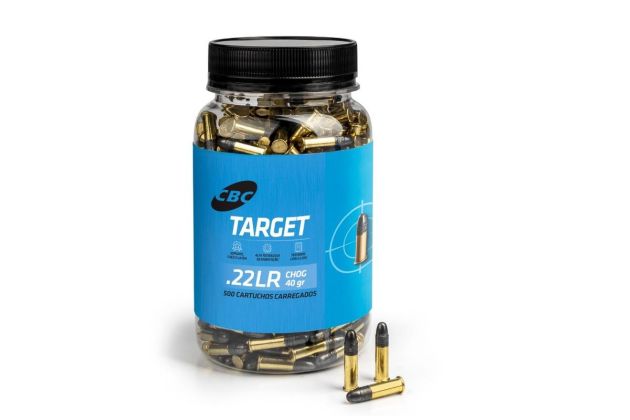 Munição CBC .22 LR Target CHOG 40gr - 500rds