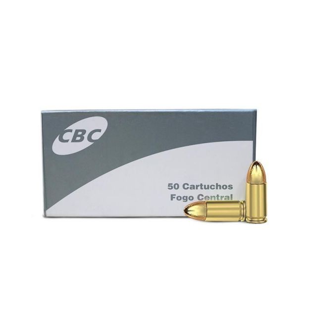 Munição CBC 9mm Luger ETOG 115gr - 50un