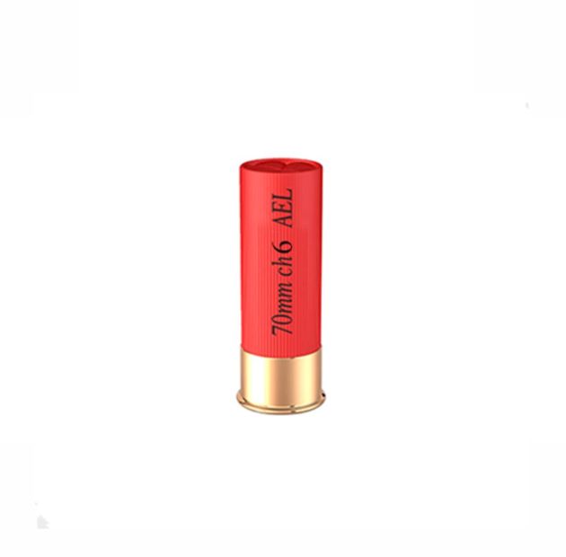 Munição CBC Calibre 12 Câmara 70mm Chumbo 6 - AEL SUPER VELOX - 25rds