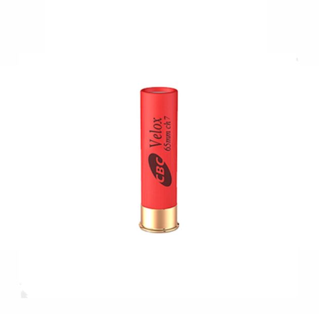 Munição CBC Calibre 24 Câmara 65mm - Chumbo 7 - VELOX  - 25rds