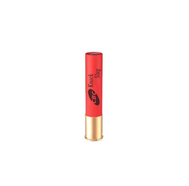 Munição CBC Calibre 36 Câmara 63.5mm - Knock Slug - KNOCK VELOX  - 25rds