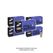 Munição CBC Polymatch .38 SPL LPC 158gr - CX 250un - 5 Caixas