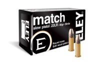 Munição Eley .22 LR Match Pistol Slow 40gr - 50rds