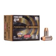 Munição Federal .40 S&W 155gr Hydra Shok Deep 20un