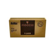 Munição Fiocchi Cal 9mm FMJTC Black Mamba 100GR CX 50