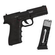 Pistola De Airsoft a Gás Gbb Co2 W119 Slide Metal C/ Blowback - Wingun