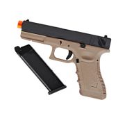 Pistola de Airsoft GBB KP-18/G18 Tan - Kjw