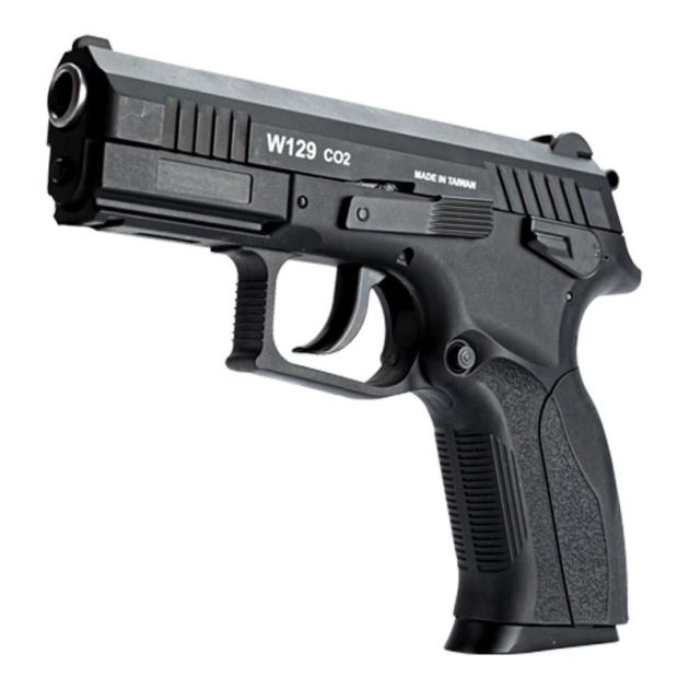 Pistola de Pressão Co2  W129 4.5mm Blowback