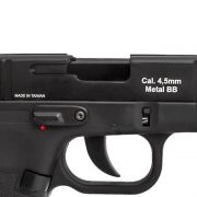 Pistola de Pressão GBB CO2 4,5mm W119 Slide Metal Wingun 