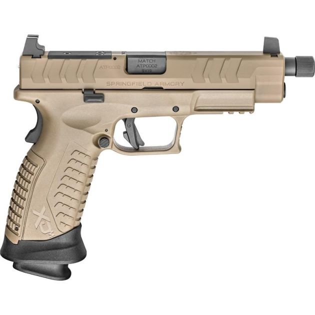 Pistola Springfield Armory 9mm XD-M ELITE 4.5″ OSP Aço Carbono Desert FDE