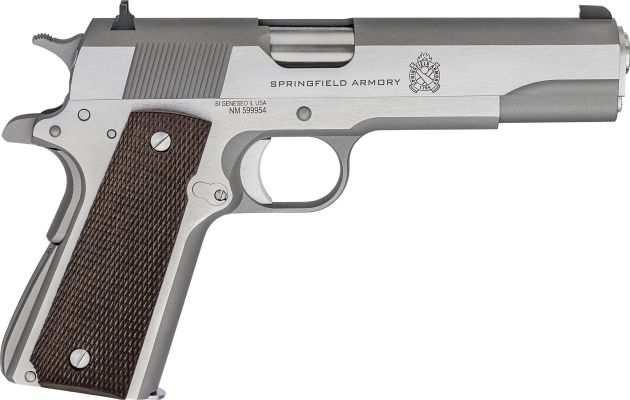 Pistola Springfield Armory SERIES 1911 MIL-SPEC STAINLESS STEEL Calibre 45ACP