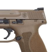 Pistola S&W M&P9 M2.0 Compact Fs 15-Shot Armornite Fde Poly Calibre .9mm