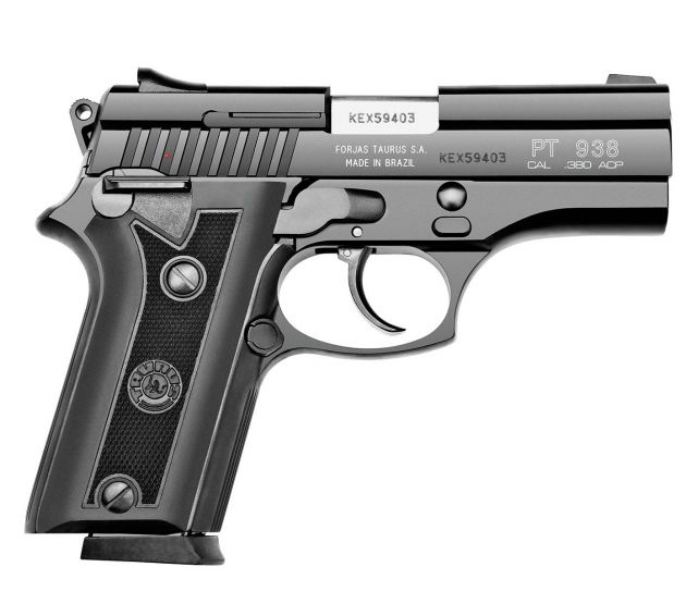 Pistola Taurus 938 Calibre .380 ACP - Oxidada