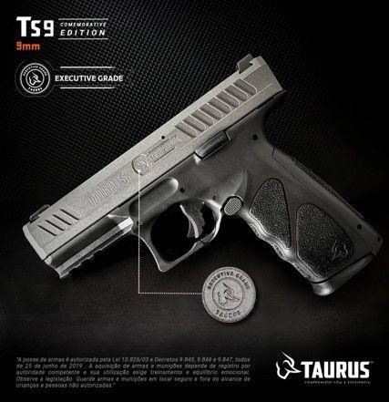 Pistola Taurus TS9 Edição Limitada Executive Grade Calibre 9mm