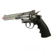 Revolver de Airsoft A Gás Co2 SRC 801s Chromo 6 Polegadas