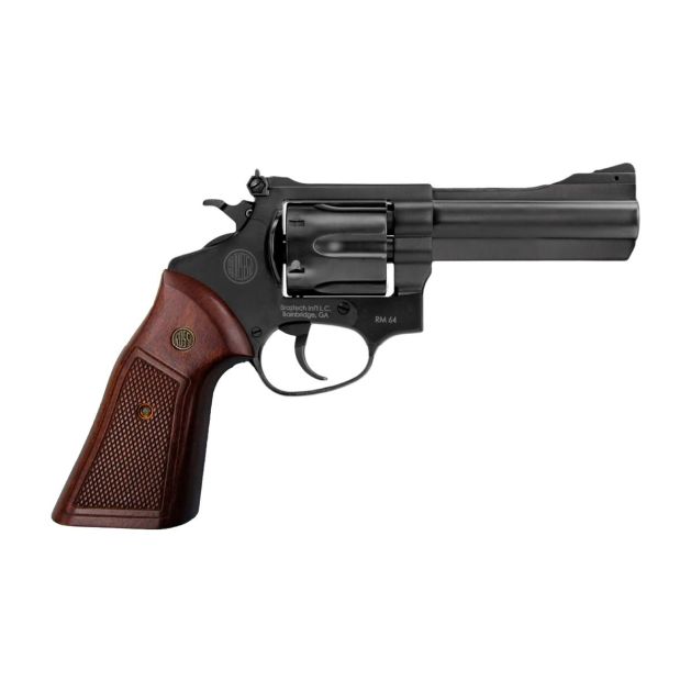 REVÓLVER RM64 CAL. .38 SPL BLK CABO MADEIRA