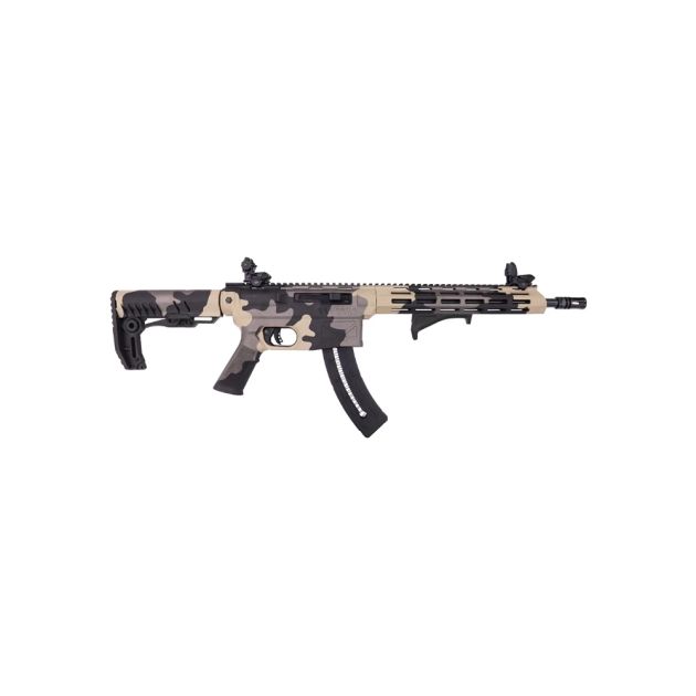 Rifle CBC Delta WMR Semi-automático Calibre 22 Magnun - Camuflado