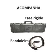 Rifle CBC Delta WMR Semi-automático Calibre 22 Magnun - Camuflado